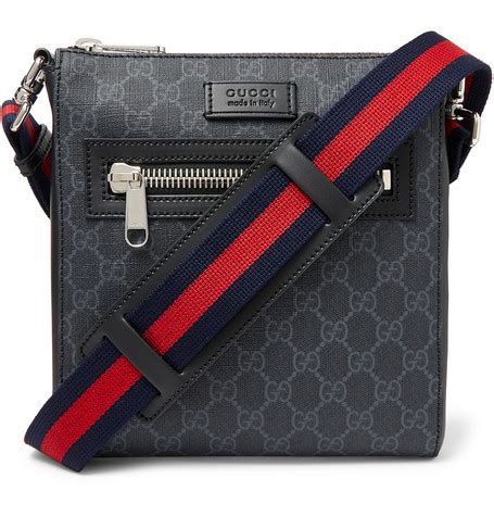 gucci men hand bag|gucci shoulder bag men's black.